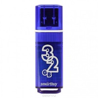 USB-флеш SmartBuy Glossy  32Gb синяя
